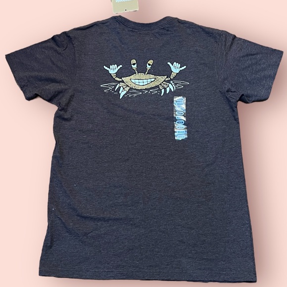 Patagonia Mens Shaka Crab Tee (Brown) - Picture 5 of 6